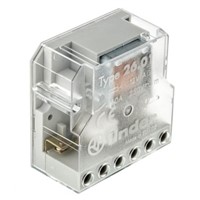 Finder Panel Mount Latching Relay - SPNO, 12V ac Coil, 10A Switching Current Single Pole