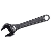 Bahco Adjustable Spanner, 155 mm Overall Length, 20mm Max Jaw Capacity, Ergonomic Handle, Chrome Finish