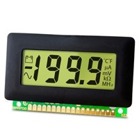 Lascar Digital Voltmeter DC, LCD Display 3.5-Digits 1 %, 62 x 32 mm