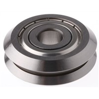 SAE 52100 steel V guide wheel,45.72mm