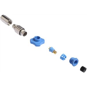 TE Connectivity, 4 contacts Cable Mount Subminiature Plug Solder