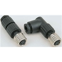 Hirschmann E Series M8 Male Cable Mount Connector, 4 contacts Plug