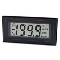 Lascar Digital Voltmeter DC, LCD Display 3.5-Digits 1 %, 36 x 72 mm