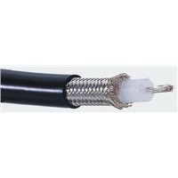 Bedea Black Unterminated to Unterminated RG214/U Coaxial Cable, 50  10.8mm OD 20m