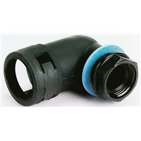 PMA 90 Elbow Cable Conduit Fitting, PA 6 Black 12mm nominal size IP68 PG11