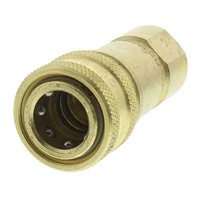 Parker Brass Female Hydraulic Quick Connect Coupling BH1-60-BSPP 1/8 in