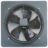 Slim plate mount axial fan 400mm 230V