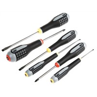 Bahco Engineers Slotted; Phillips Screwdriver Set 6 Piece