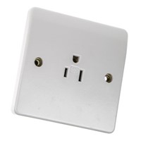 MK Electric 1 Gang Plug Socket, 15A, NEMA 5-15R