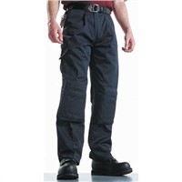 Dickies Super Work Navy Men's Cotton, Polyester Trousers Waist Size 40in