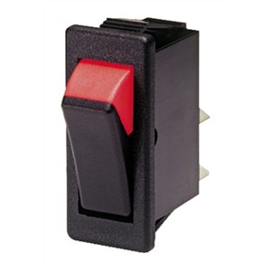 Arcolectric Single Pole Single Throw (SPST), On-Off Rocker Switch Panel Mount