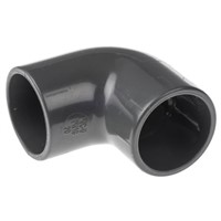 Georg Fischer 90 Elbow PVC Pipe Fitting, 20mm