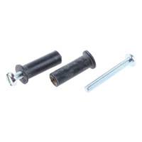 RawlPlug Rubber, Steel Wall Plug M4, fixing hole diameter 8mm, length 30mm