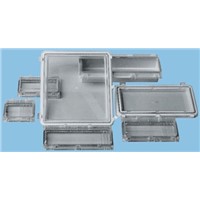 Fibox 162 x 16 x 77mm Inspection Window for use with 8 Module Enclosure