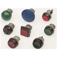 SPDT-NO/NC Momentary Push Button Switch, Panel Mount