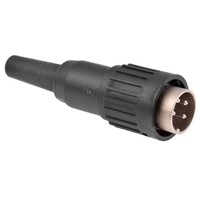 Amphenol, C 091 B 4 Pole Din Plug Plug, 5A, 300 V ac