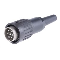 Amphenol, C 091 B 7 Pole Din Plug Plug, 5A, 300 V ac