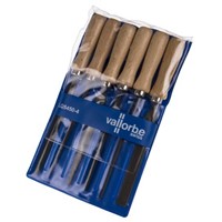 Vallorbe 100mm, 6 piece Second Cut Engineers File Set