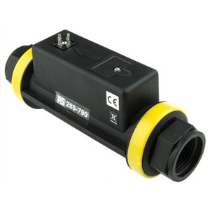 Parker, 2 → 150 L/min Flow Transducer, Cable Plug, Pulse, 24 V dc