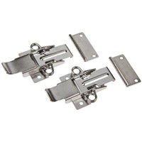 Stainless Steel Natural Toggle Latch,Spring Loaded, 850lbf Op.Tension, 86.5 x 52.3 x 19.8mm