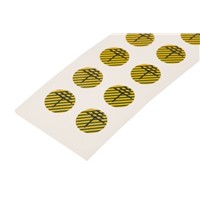 Idento Adhesive Pre-Printed Adhesive Label. Quantity: 10
