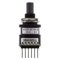 16 position optical coded rotary switch