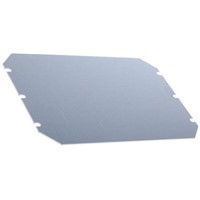 Fibox Mounting Plate 170 x 1.5 x 270mm for use with CAB PC/ABS Cabinet