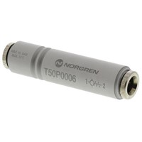 Norgren T50P Non Return Valve, 6mm Tube Inlet, 6mm Tube Outlet, -0.9  16bar