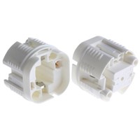 Compact Fluorescent Lamp Holder Snap-Fit - 26.745.1331.50