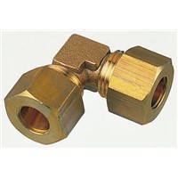 Legris 10mm 90 Equal Elbow Brass Compression Fitting