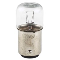 Schneider Electric BA15d Incandescent Bulb, Clear, 24 V