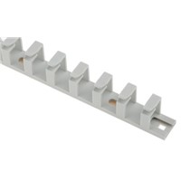 Hager Self Adhesive Grey Slotted Flexible Panel Trunking - Flexible Slot, W11 mm x D15mm, L250mm, Polyamide