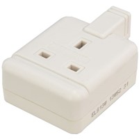 Type G - British 1 Gang Extension socket, 13A, No