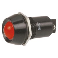 Marl Red Indicator, Screw Termination, 110 V, 25.4mm Mounting Hole Size