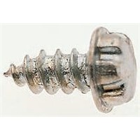 Plain Flange Button Stainless Steel Tamper Proof Security Screw, No. 6 x 6mm