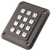 IP65 12 key telephone format keypad