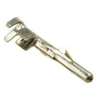 TE Connectivity Commercial MATE-N-LOK Series Crimp Terminal, Male, 0.5mm2 to 2mm2, 20AWG to 14AWG, Tin Plating
