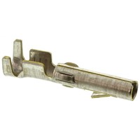 TE Connectivity Commercial MATE-N-LOK Series Crimp Terminal, Female, 0.5mm2 to 2mm2, 20AWG to 14AWG, Tin Plating