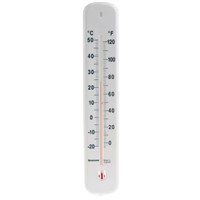 Brannan Wall Mount Glass Thermometer, Laboratory, -20  +50 C