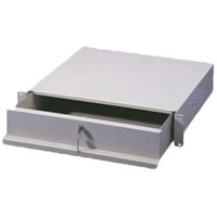 Rittal Grey 3U Server Rack Drawer, 390mm x 430mm