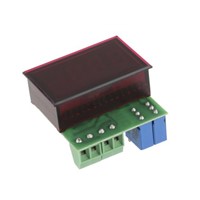 Murata DMS-20PC-0/5-24RL-C , LED Digital Panel Multi-Function Meter for Voltage, 21.29mm x 33.93mm