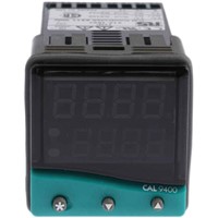 CAL 9400 PID Temperature Controller, 48 x 48 (1/16 DIN)mm, 2 Output Relay, 100 V ac, 240 V ac Supply Voltage