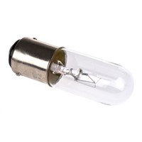 Werma BA15d Incandescent Bulb, Clear, 24 V, 290 mA