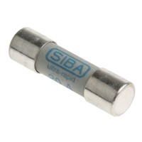 SIBA, 20A Ceramic Cartridge Fuse, 10 x 38mm