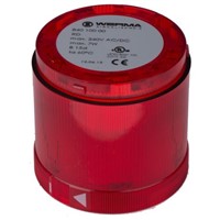 KombiSIGN 70 840 Beacon Unit, Red, Steady Light Effect, 12 - 230 V ac/dc