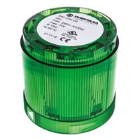 KombiSIGN 70 840 Beacon Unit, Green, Steady Light Effect, 12 - 230 V ac/dc