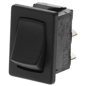 Arcolectric Single Pole Single Throw (SPST), On-Off Rocker Switch Panel Mount