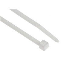 HellermannTyton, T30R Series White Nylon Cable Tie, 150mm x 3.5 mm