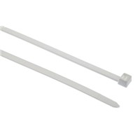 HellermannTyton, T120R Series White Nylon Cable Tie, 380mm x 7.6 mm