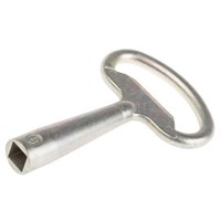 Euro-Locks a Lowe &amp;amp; Fletcher group Company Zamak Zinc Plated Square Key